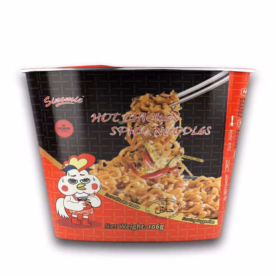 Оптовая продажа с фабрики, корейский стиль, Shin Ramyun Sinomie Hwa, бренд Halal Nongshim Ramen, корейский пряный вкус, суп быстрого приготовления с лапшой